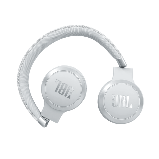 JBL Live 460NC - White - Wireless on-ear NC headphones - Detailshot 2